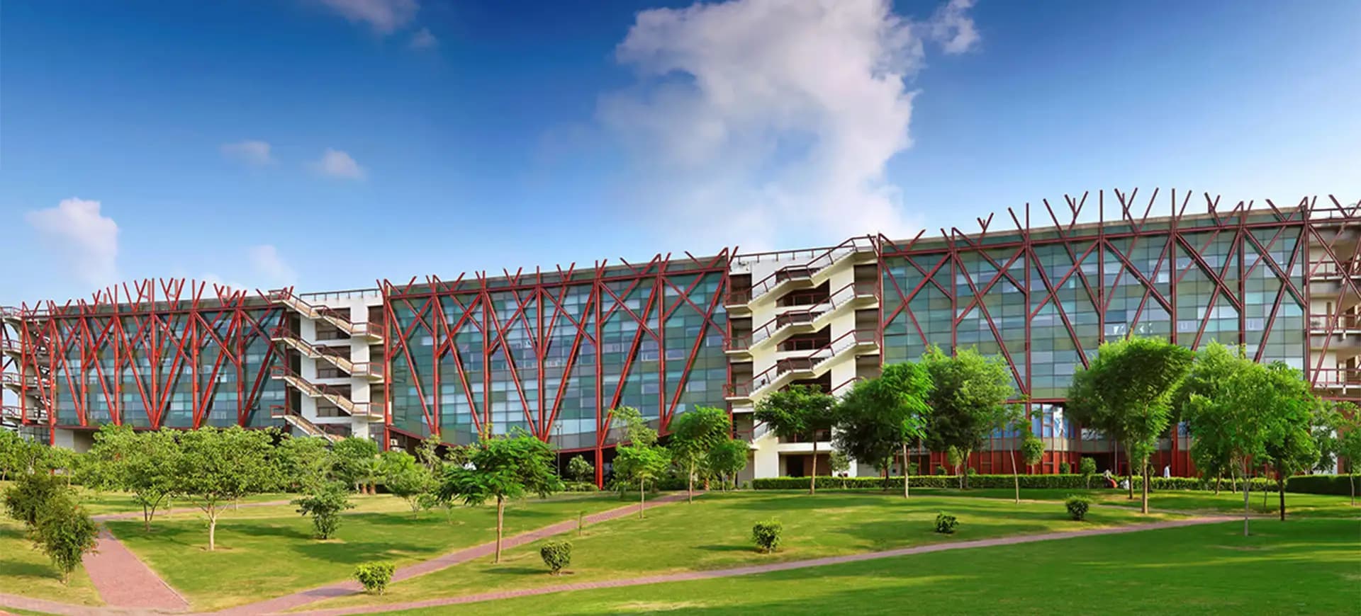 O.P. Jindal Global University campus banner