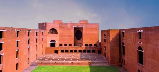 IIM Ahmedabad campus banner